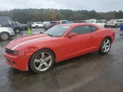 Chevrolet Camaro lt salvage cars for sale: 2012 Chevrolet Camaro LT