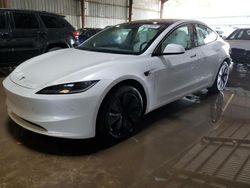 Tesla salvage cars for sale: 2024 Tesla Model 3