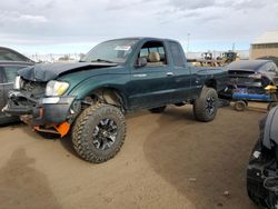 Salvage cars for sale at Brighton, CO auction: 1999 Toyota Tacoma Xtracab