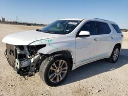 Salvage cars for sale at New Braunfels, TX auction: 2020 Chevrolet Traverse High Country