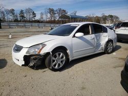 Nissan salvage cars for sale: 2007 Nissan Maxima SE