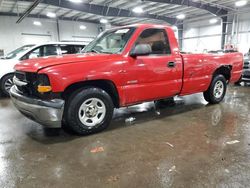 Salvage cars for sale at Ham Lake, MN auction: 2001 Chevrolet Silverado C1500