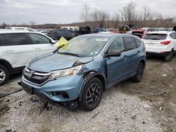 Honda cr-v se salvage cars for sale: 2016 Honda CR-V SE