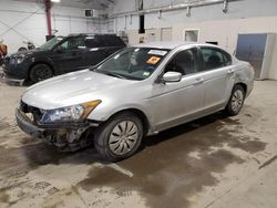 Salvage cars for sale at auction: 2009 Honda Accord LX