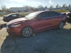 Salvage cars for sale at Bridgeton, MO auction: 2017 Ford Fusion SE