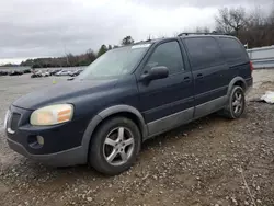 Salvage cars for sale at Memphis, TN auction: 2005 Pontiac Montana SV6