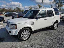 Land Rover lr4 salvage cars for sale: 2012 Land Rover LR4 HSE Luxury