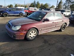 Salvage cars for sale from Copart Denver, CO: 2005 Hyundai Sonata GL