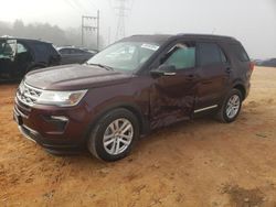 Salvage cars for sale at China Grove, NC auction: 2018 Ford Explorer XLT