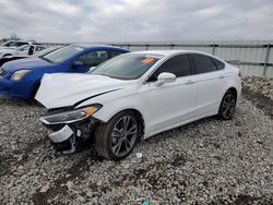 Salvage cars for sale at Earlington, KY auction: 2019 Ford Fusion Titanium