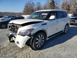 Infiniti salvage cars for sale: 2014 Infiniti QX80