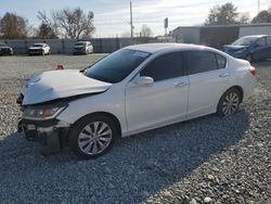 Salvage cars for sale at Mebane, NC auction: 2013 Honda Accord EXL