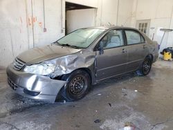 Salvage cars for sale at Madisonville, TN auction: 2003 Toyota Corolla CE