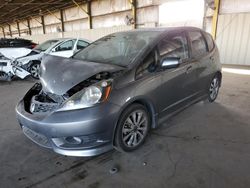 Salvage cars for sale from Copart Phoenix, AZ: 2012 Honda FIT Sport