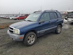 Chevrolet Tracker salvage cars for sale: 2003 Chevrolet Tracker