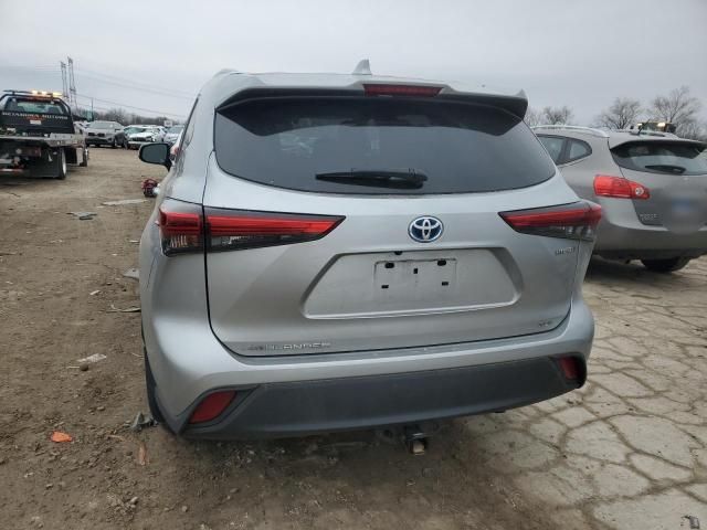 2021 Toyota Highlander Hybrid XLE