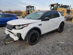 Salvage cars for sale at Duryea, PA auction: 2016 Land Rover Discovery Sport SE