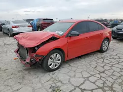 Vehiculos salvage en venta de Copart Indianapolis, IN: 2015 Chevrolet Cruze LS