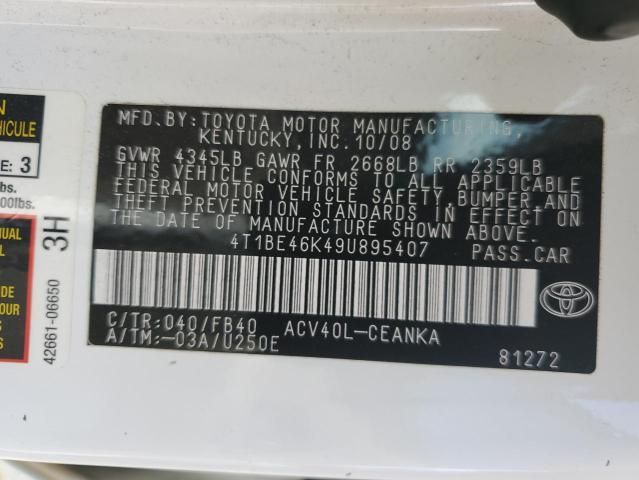 2009 Toyota Camry Base