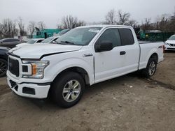 Salvage cars for sale from Copart Baltimore, MD: 2018 Ford F150 Super Cab