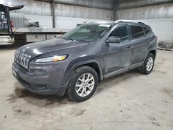 Salvage cars for sale from Copart Des Moines, IA: 2017 Jeep Cherokee Latitude