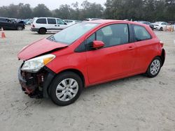 Toyota Yaris salvage cars for sale: 2012 Toyota Yaris