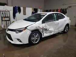 Salvage cars for sale at Elgin, IL auction: 2015 Toyota Corolla L