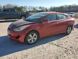 Salvage cars for sale from Copart Charles City, VA: 2013 Hyundai Elantra GLS