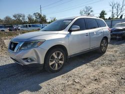 Salvage cars for sale at Riverview, FL auction: 2013 Nissan Pathfinder S