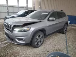 Jeep salvage cars for sale: 2019 Jeep Cherokee Limited