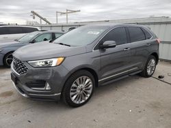 2022 Ford Edge Titanium en venta en Kansas City, KS