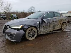 Salvage cars for sale at Columbia Station, OH auction: 2021 Acura ILX Premium A-Spec