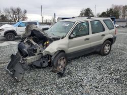 Salvage cars for sale at Mebane, NC auction: 2005 Ford Escape XLS