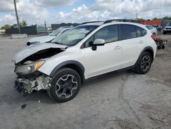 Salvage cars for sale from Copart Homestead, FL: 2015 Subaru XV Crosstrek 2.0 Premium