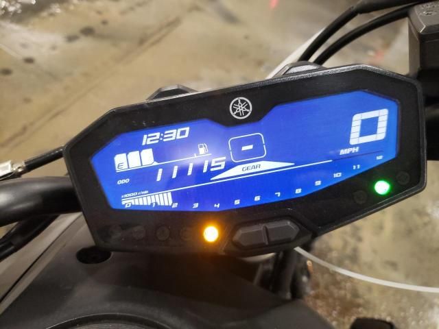 2018 Yamaha MT07