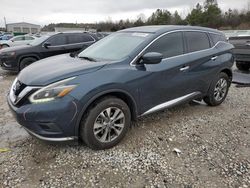 Nissan Murano salvage cars for sale: 2018 Nissan Murano S