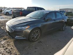 Salvage cars for sale at Cahokia Heights, IL auction: 2017 Ford Fusion SE