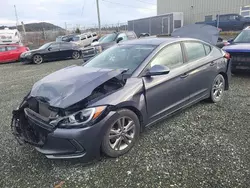 Vehiculos salvage en venta de Copart Elmsdale, NS: 2018 Hyundai Elantra SEL