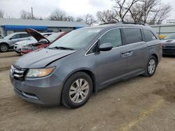 Salvage cars for sale at Wichita, KS auction: 2014 Honda Odyssey EXL