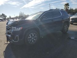 Salvage cars for sale at San Martin, CA auction: 2021 GMC Acadia SLE