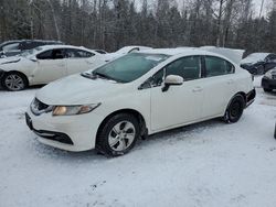 Salvage cars for sale at auction: 2014 Honda Civic LX