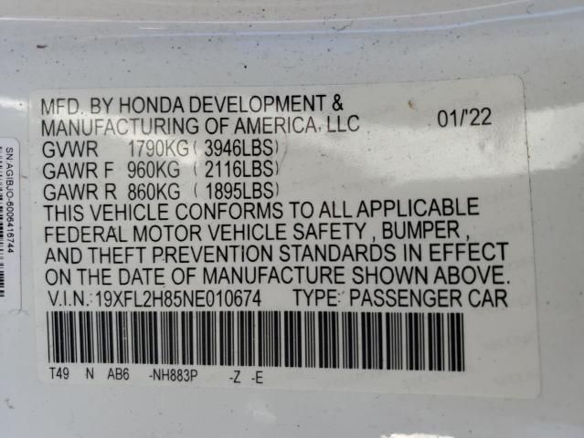 2022 Honda Civic Sport