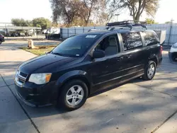 Salvage cars for sale at Sacramento, CA auction: 2012 Dodge Grand Caravan SXT