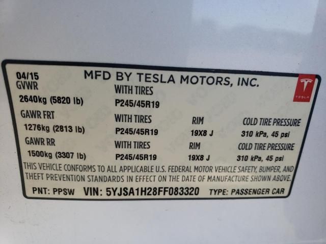 2015 Tesla Model S 85D