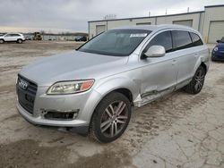 Audi q7 salvage cars for sale: 2007 Audi Q7 4.2 Quattro