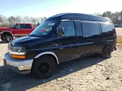 Salvage trucks for sale at Charles City, VA auction: 2008 Chevrolet Express G1500