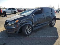 Salvage cars for sale at Rancho Cucamonga, CA auction: 2016 KIA Sportage LX