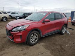 Salvage cars for sale at Greenwood, NE auction: 2020 Ford Escape SE