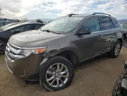 Salvage cars for sale at San Martin, CA auction: 2014 Ford Edge Limited