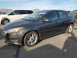 Salvage cars for sale at North Las Vegas, NV auction: 2016 Ford Focus SE